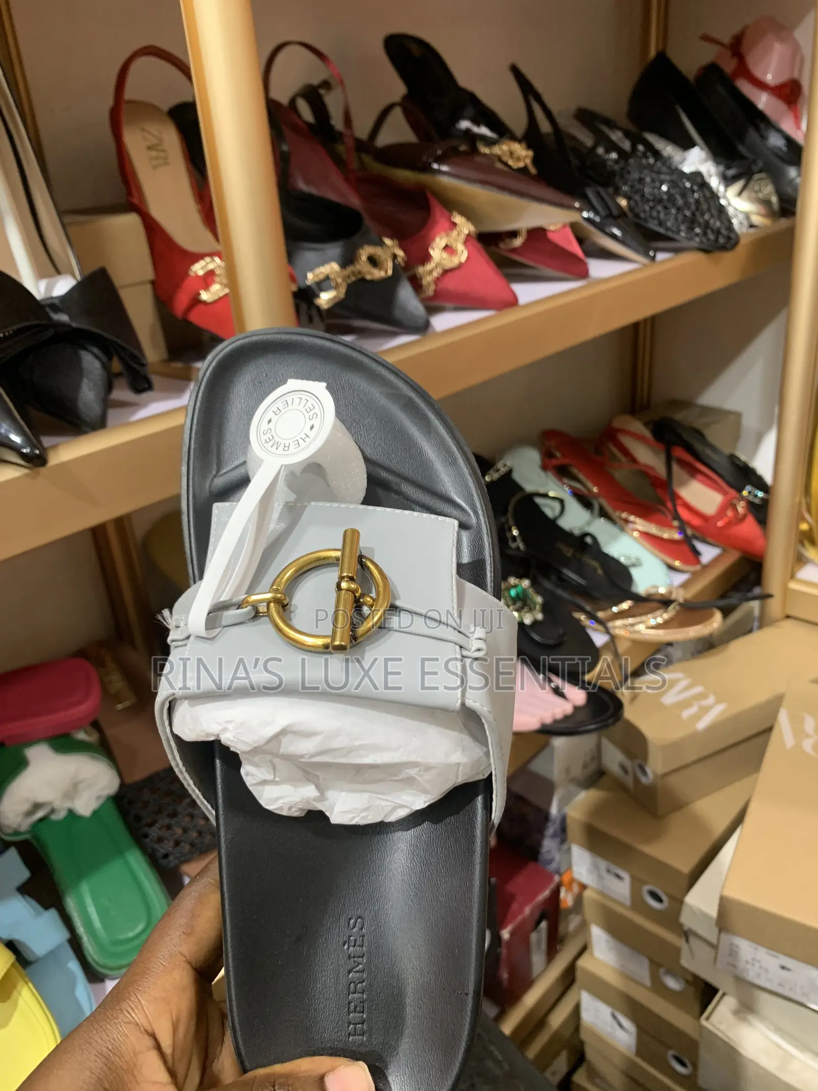 Hermes Slippers