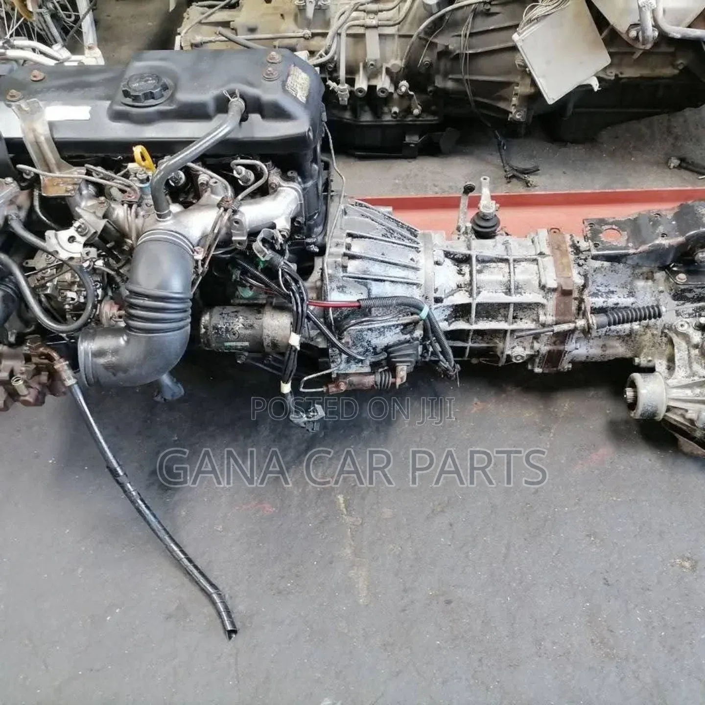 Toyota Fish Engine With Gear Box