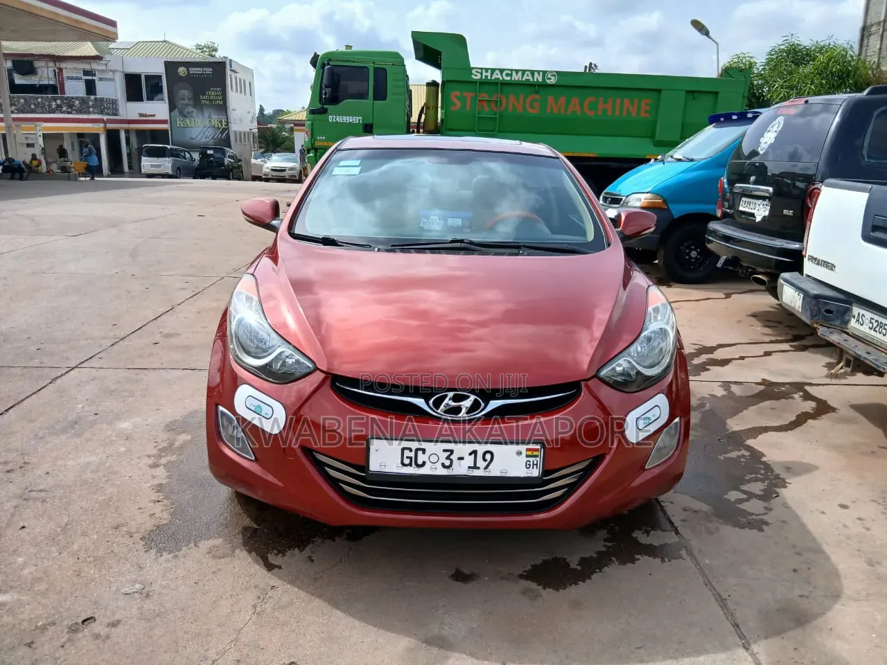Hyundai Elantra Limited Sedan FWD (1.8L 4cyl 6A) 2013 Red
