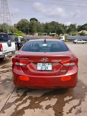 Hyundai Elantra Limited Sedan FWD (1.8L 4cyl 6A) 2013 Red