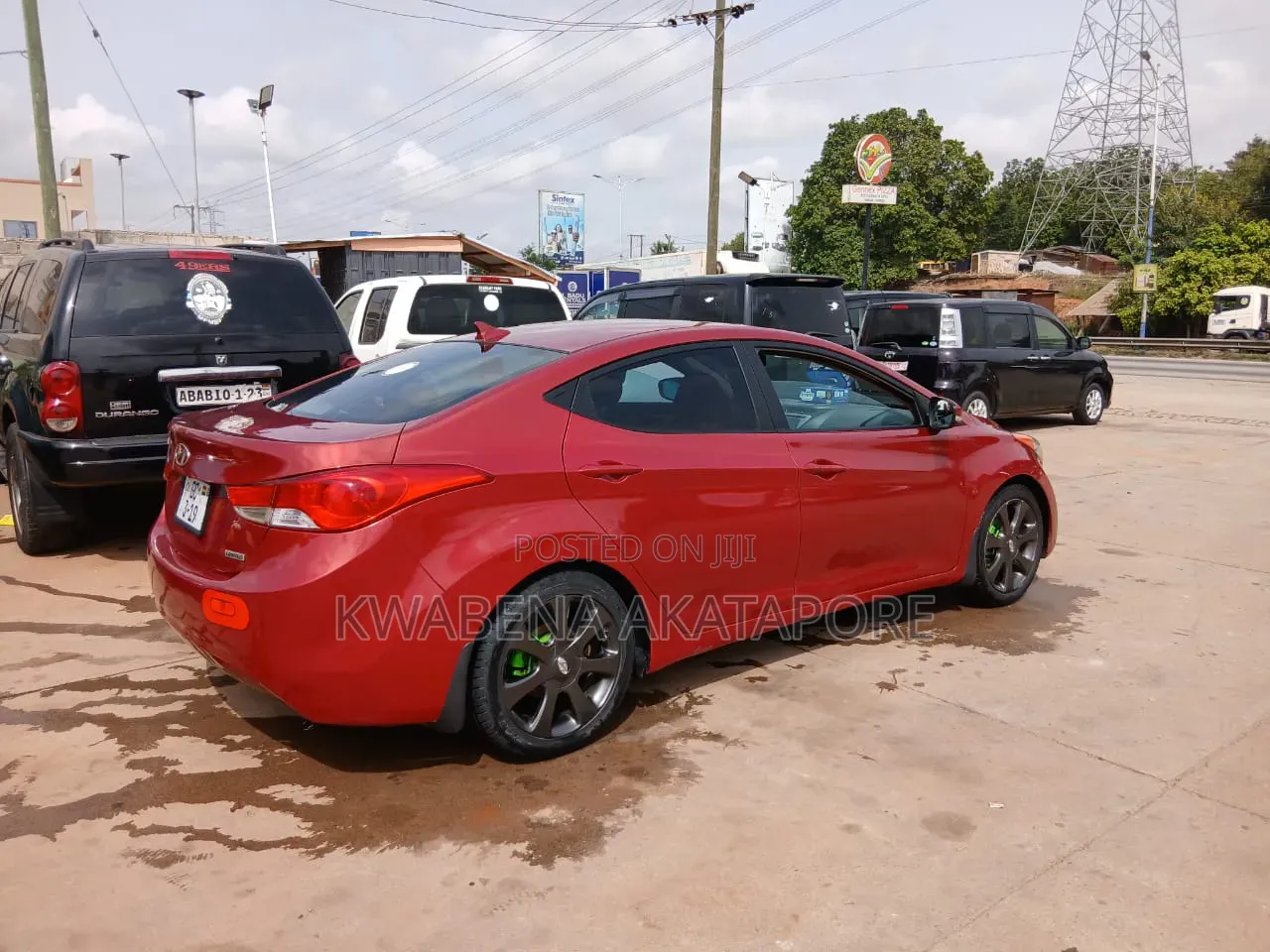Hyundai Elantra Limited Sedan FWD (1.8L 4cyl 6A) 2013 Red
