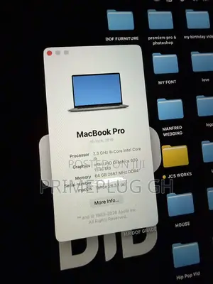 Laptop Apple MacBook Pro 2019 64GB Intel Core i9 SSD 1T
