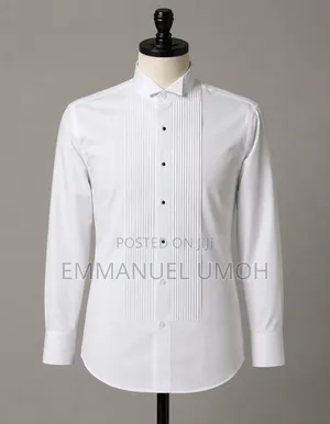 Classic Tuxedo White Shirt