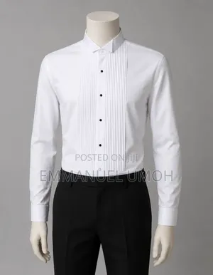 Classic Tuxedo White Shirt