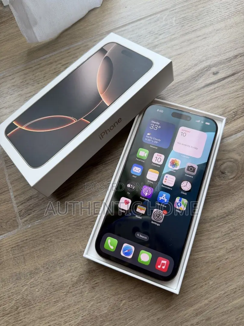 New Apple iPhone 16 Pro Max 1 TB Gold