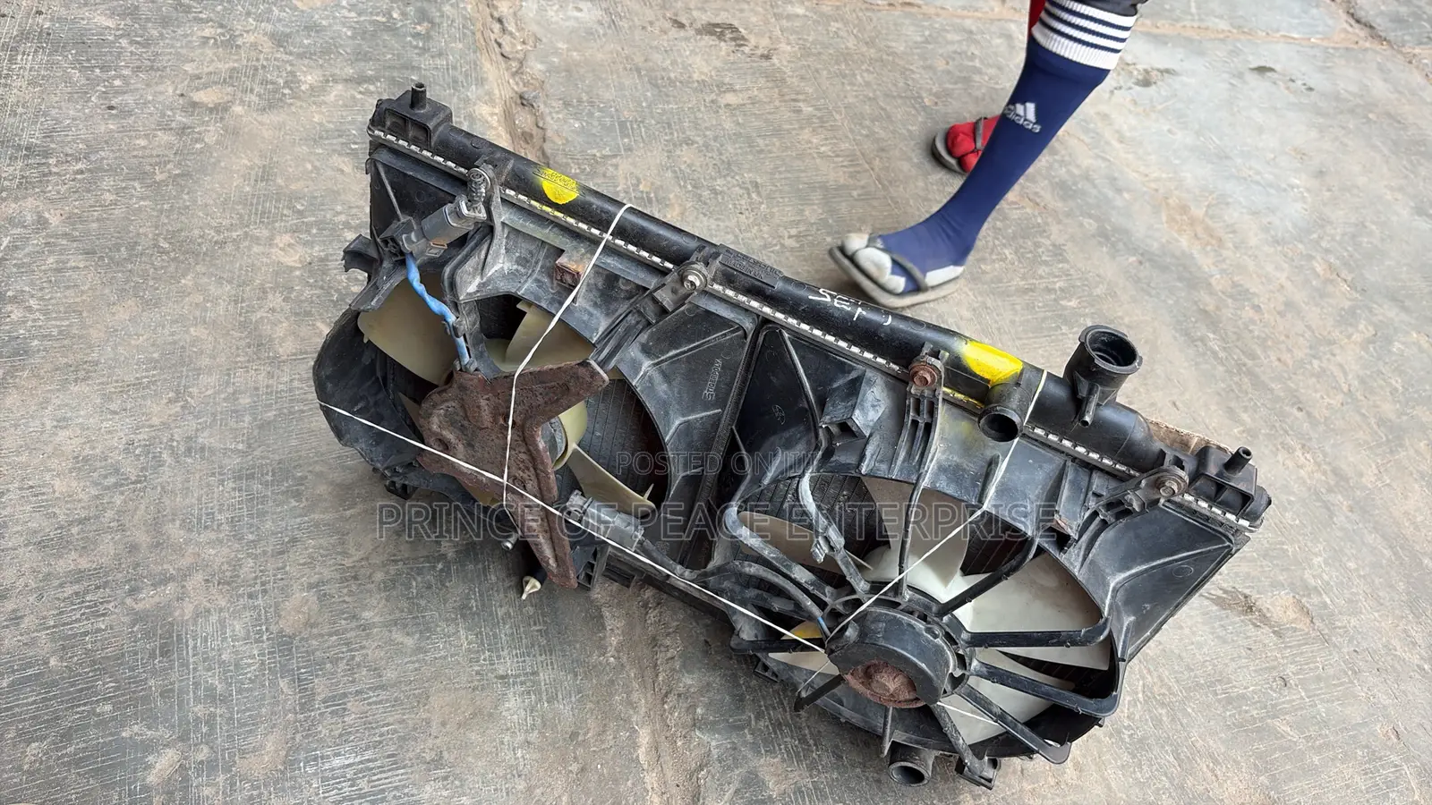 Civic 2002 2003 Radiator Tank and Fan