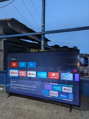 European TCL 55 Inchies Google Tv Very Powerful Graphics Display Tv