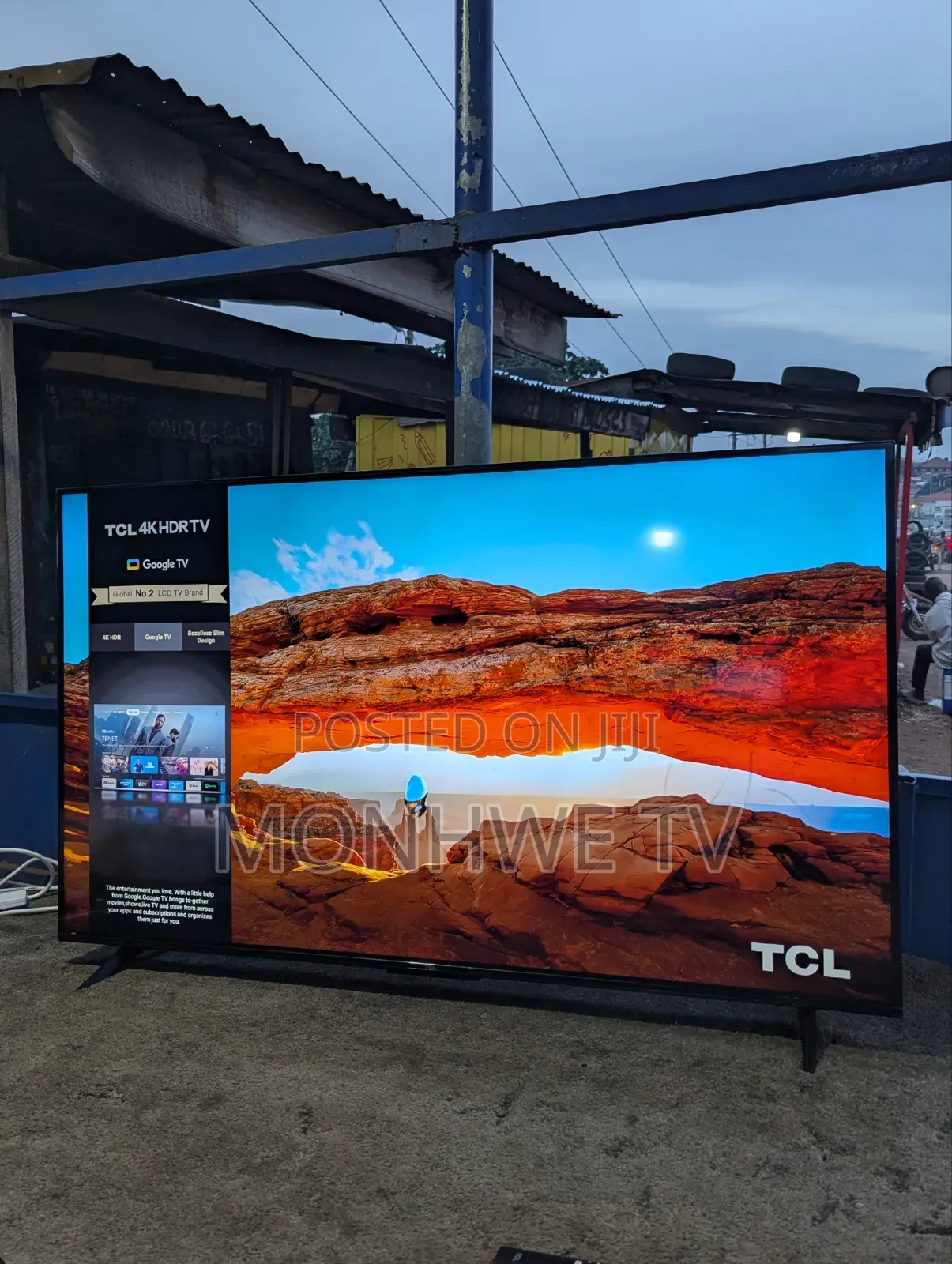 European TCL 55 Inchies Google Tv Very Powerful Graphics Display Tv