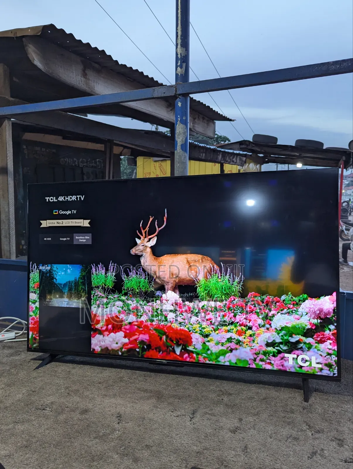 European TCL 55 Inchies Google Tv Very Powerful Graphics Display Tv