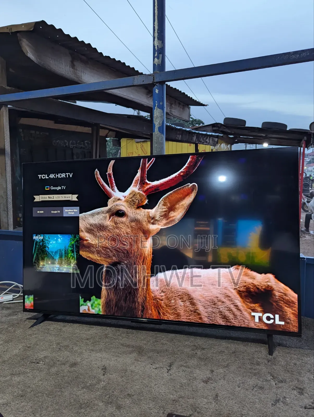European TCL 55 Inchies Google Tv Very Powerful Graphics Display Tv