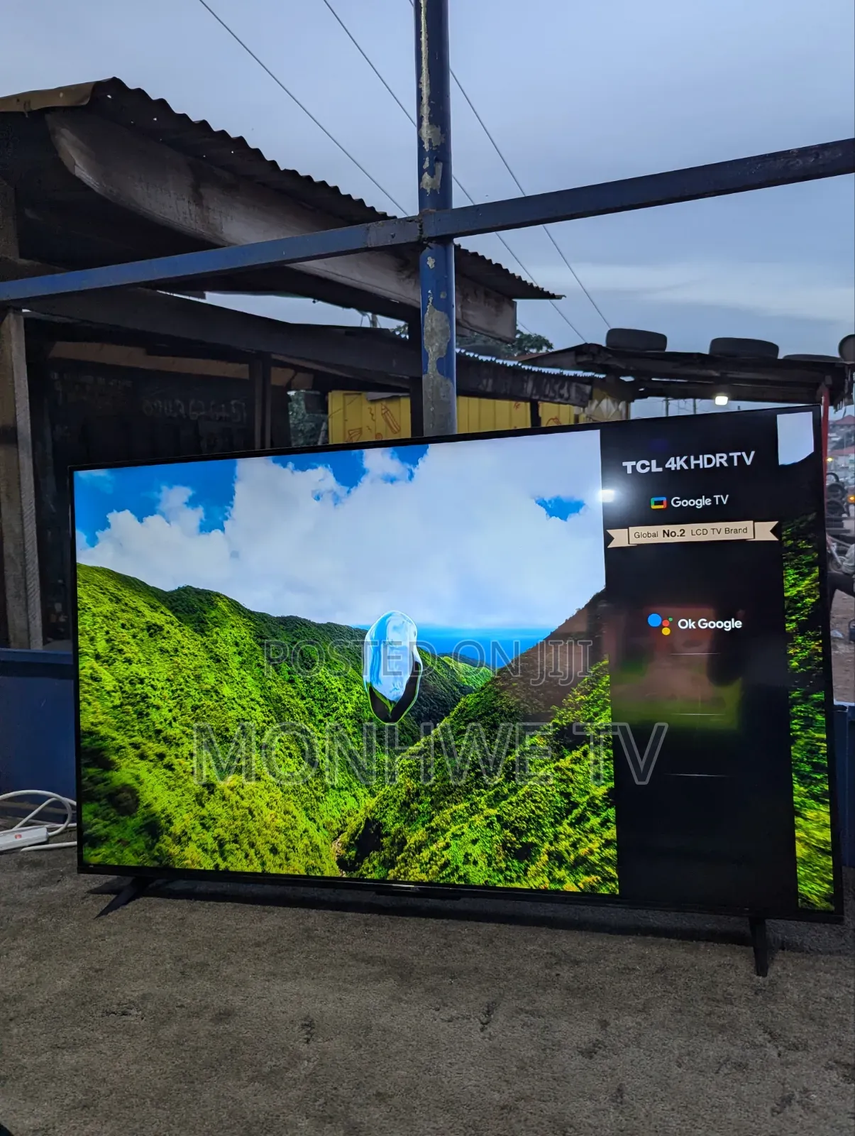 European TCL 55 Inchies Google Tv Very Powerful Graphics Display Tv