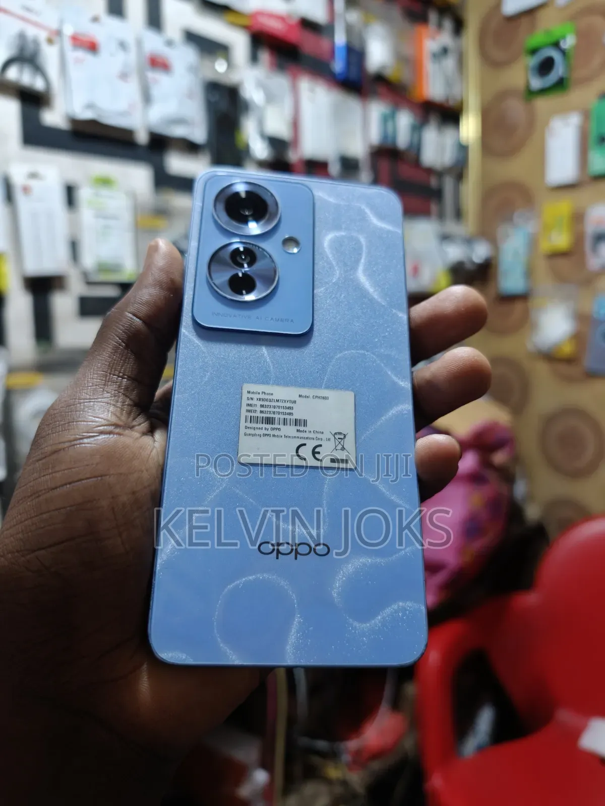 Oppo Reno11 F 256 GB Blue