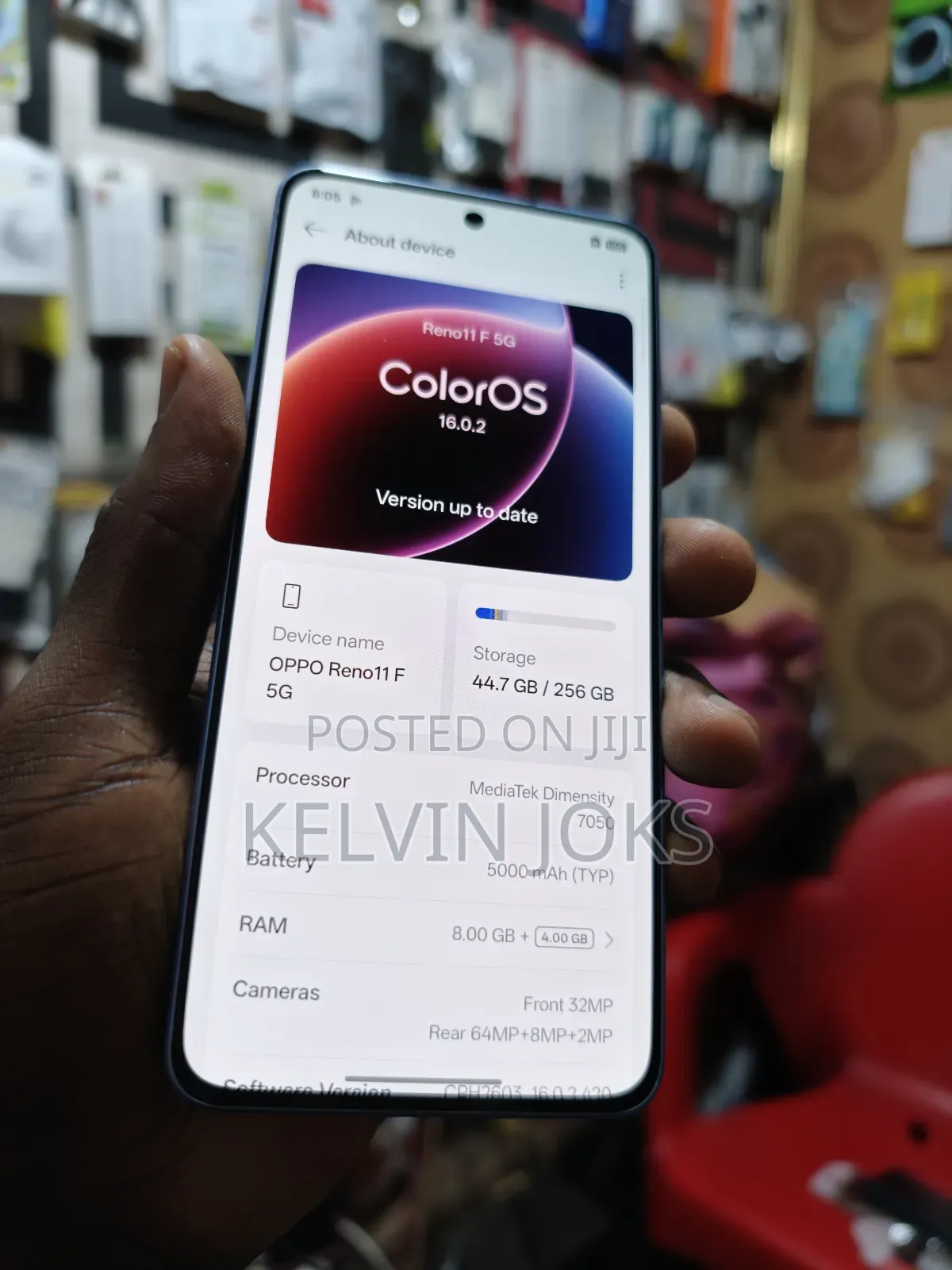 Oppo Reno11 F 256 GB Blue