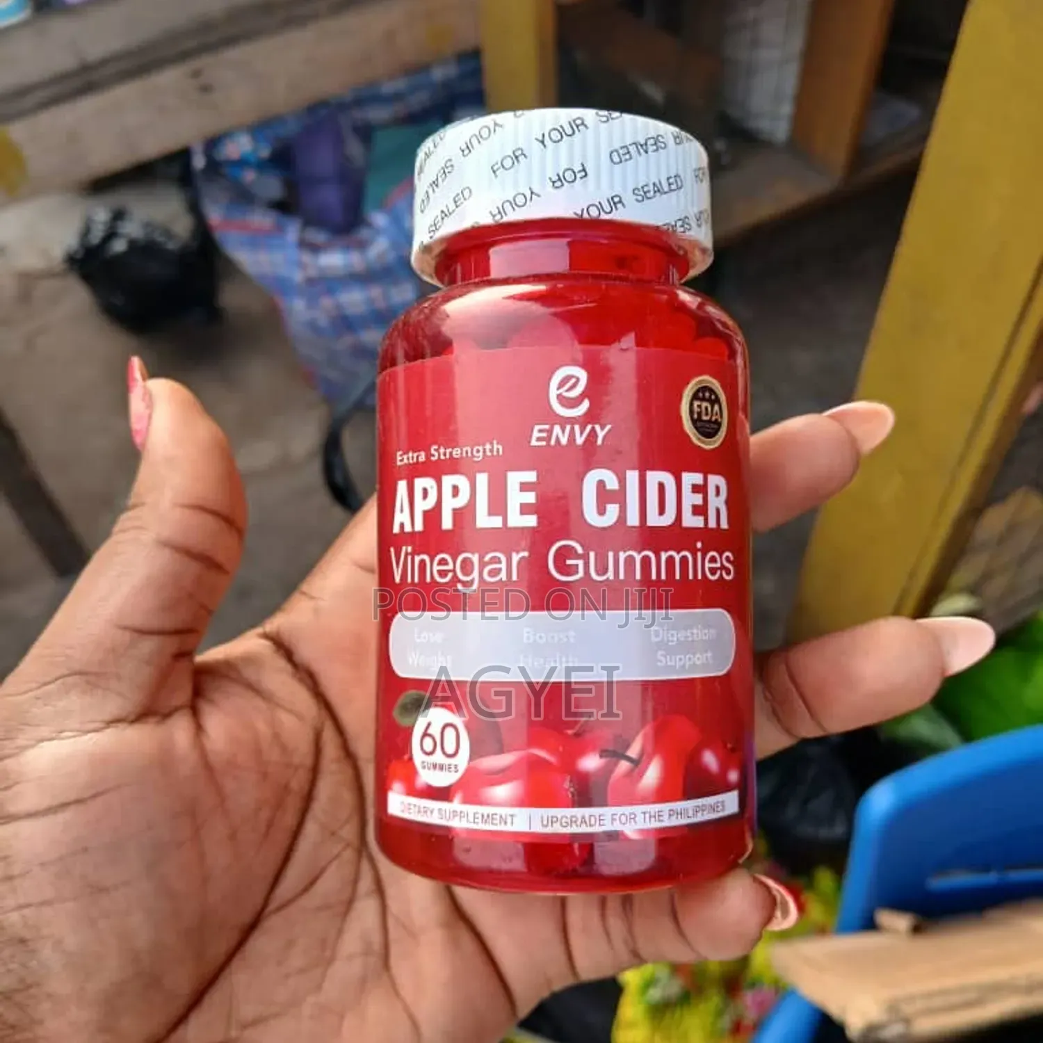 60pc. Apple Cider Gummies '941777