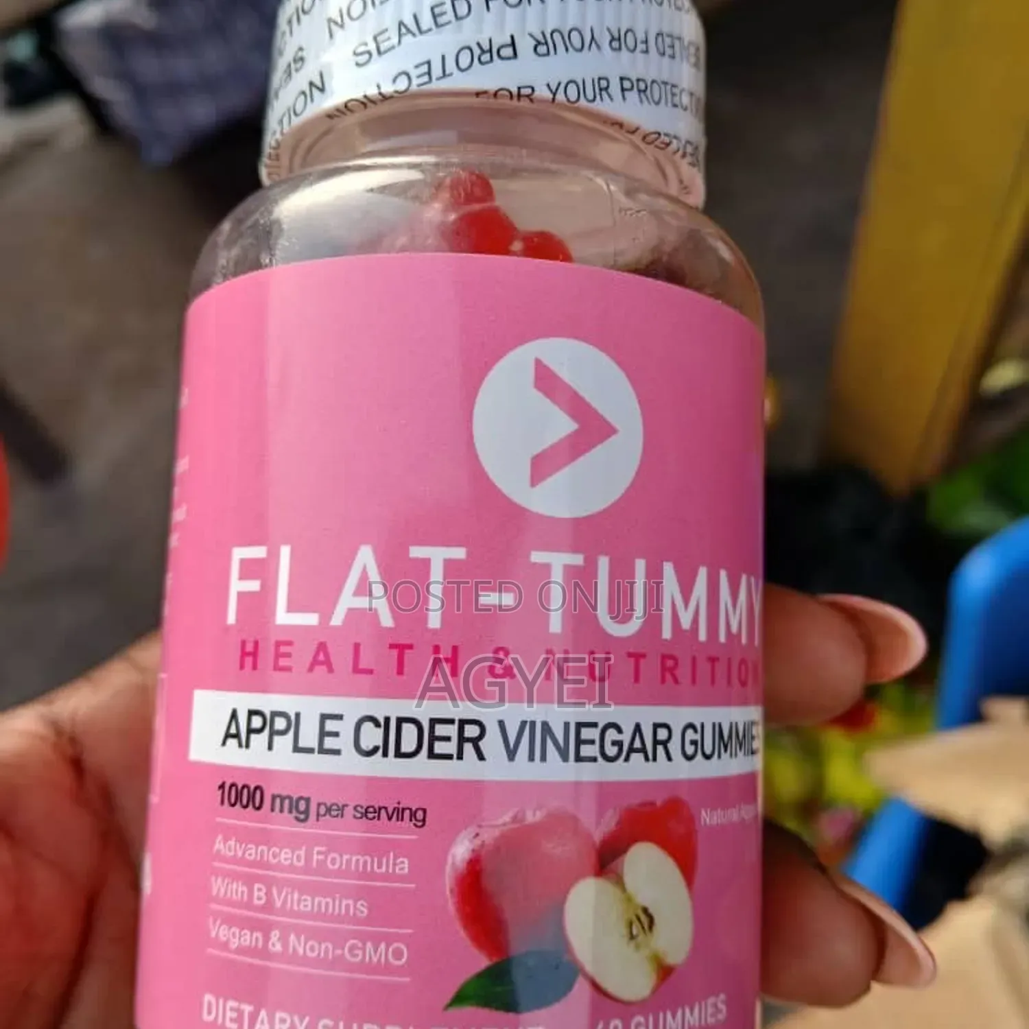 60pc. Apple Cider Gummies '941777