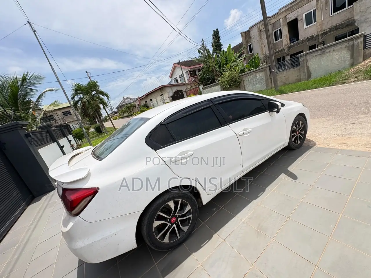 Honda Civic SE 4dr Sedan (1.8L 4cyl CVT) 2015 White
