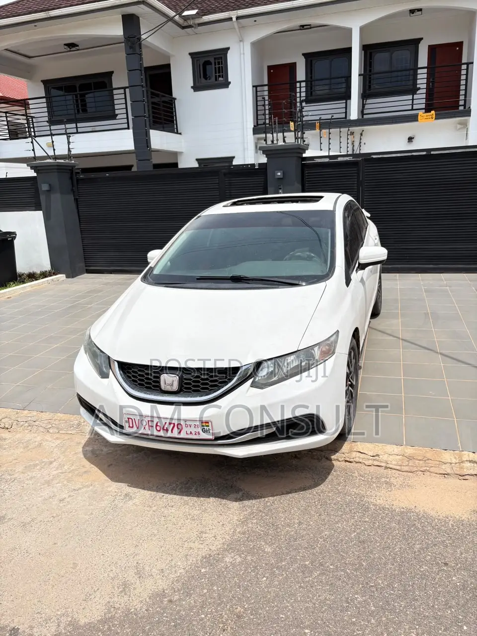 Honda Civic SE 4dr Sedan (1.8L 4cyl CVT) 2015 White