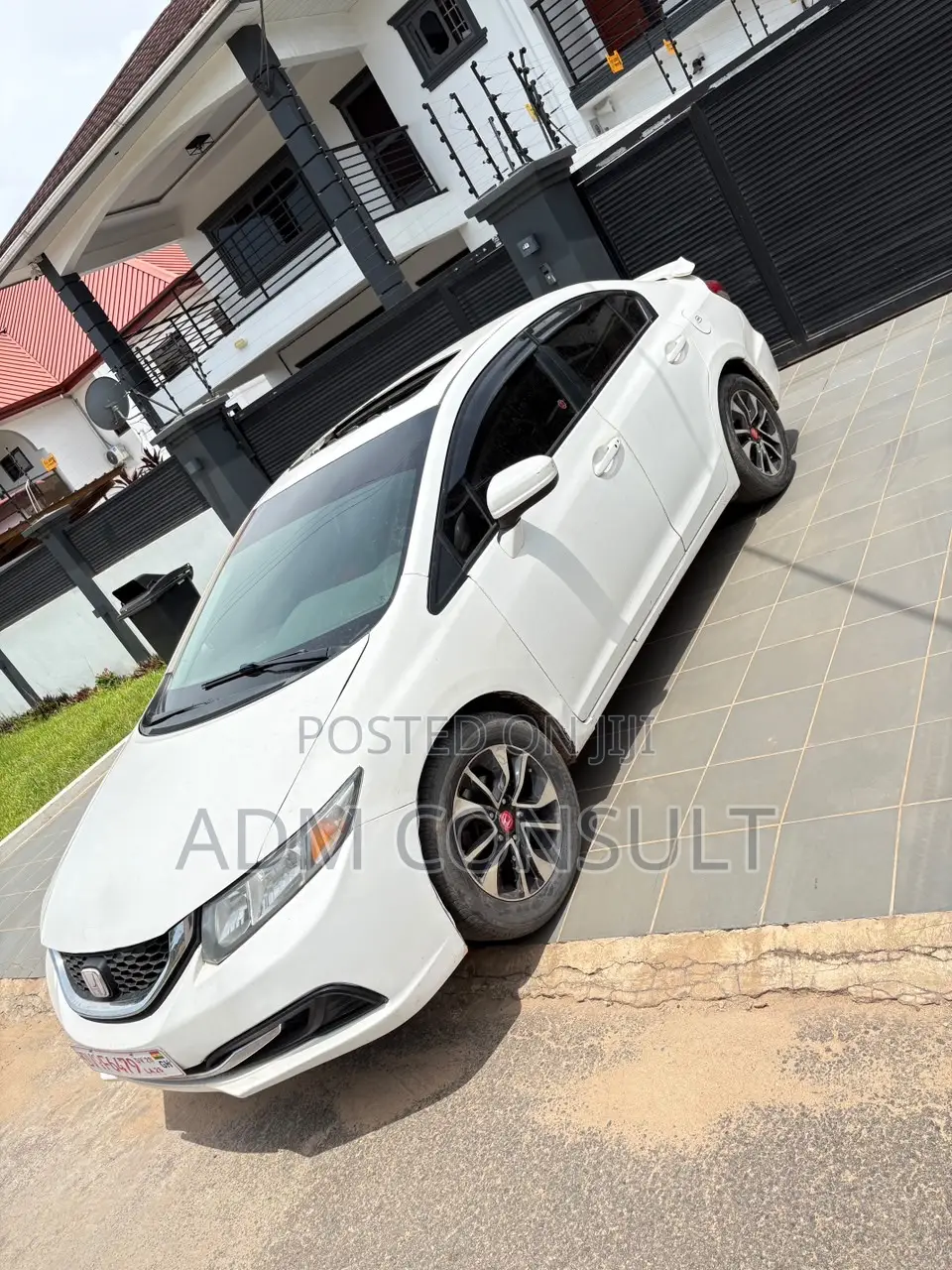 Honda Civic SE 4dr Sedan (1.8L 4cyl CVT) 2015 White