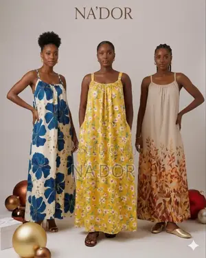 Loose Dress - Maxi With Pockets