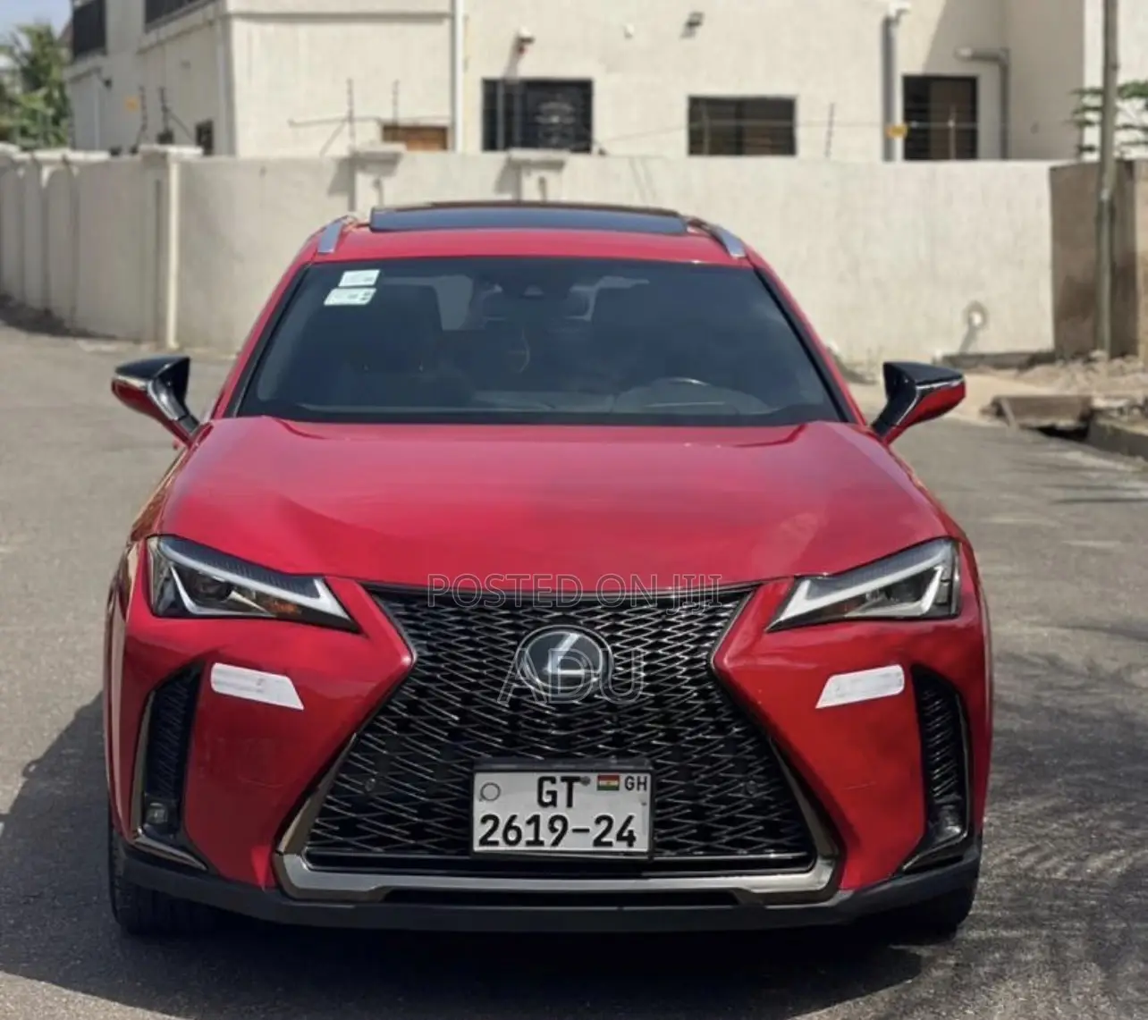 Lexus UX 2022 Red