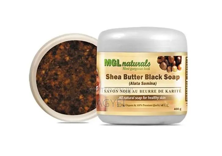 MGL Shea Butter Black Soap '04145