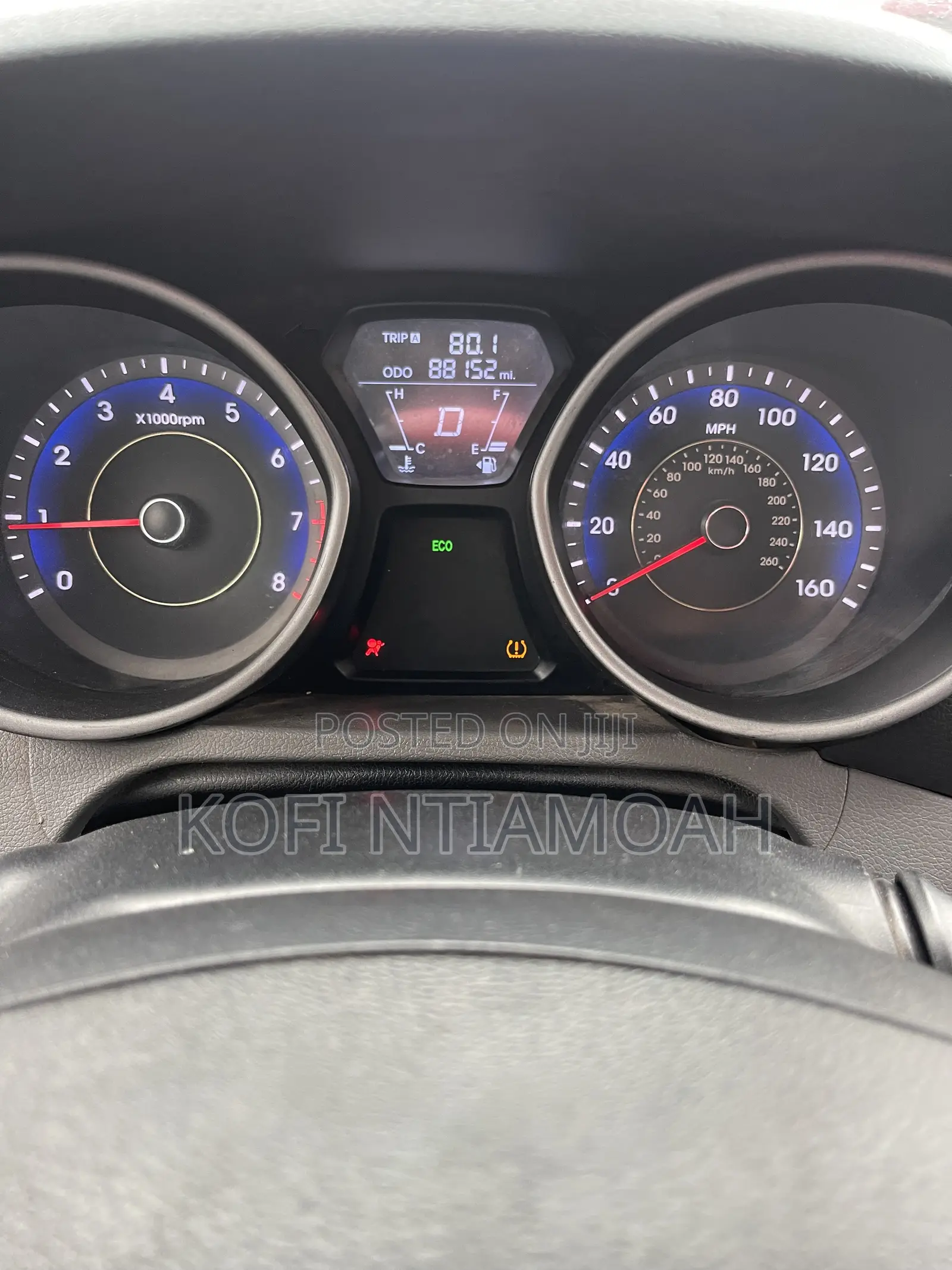Hyundai Elantra GLS Sedan FWD (1.8L 4cyl 6M) 2013 White