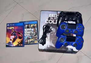 Ps4 Slim (1terabyte) Jailbreak Cd With 5 Games Plus 2 Free Gaming Cd’S