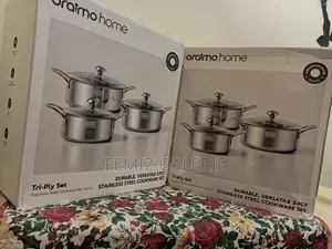 Tri-Ply Set Durable Versatile Stainless Steel Cookware Set-6pcs
