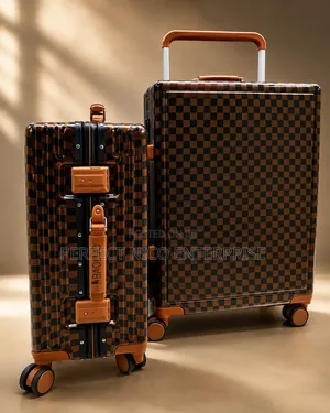 Premium 2-in-1 Hard Shell Travel Luggage Set Bag – 360° Spinner Wheels