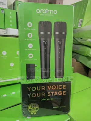 Oraimo Voxmic Portable Long-Lasting Wireless Microphone