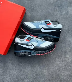 Nike Air Max Bw "Big Window" Black Grey Light Blue Red [Insert Size]