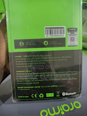 Oraimo Voxmic Portable Long-Lasting Wireless Microphone