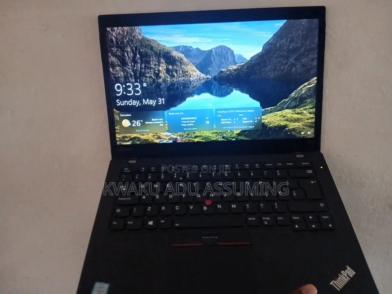 Laptop Lenovo ThinkPad T470s 8GB Intel Core i5 SSD 128GB