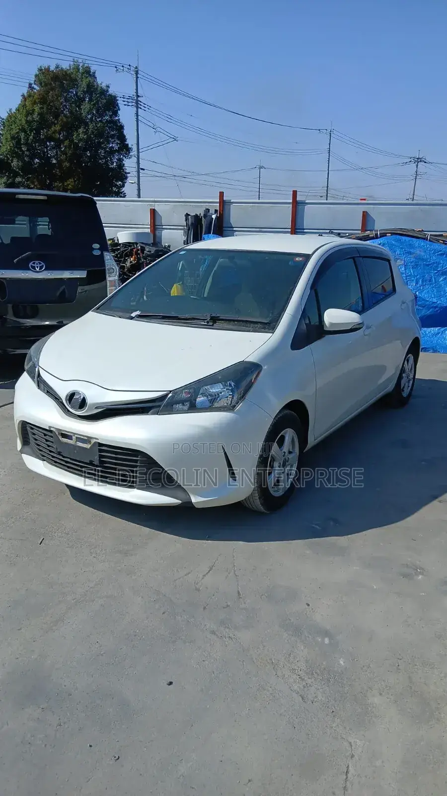 Toyota Vitz 1.3 FWD 3dr 2014 White