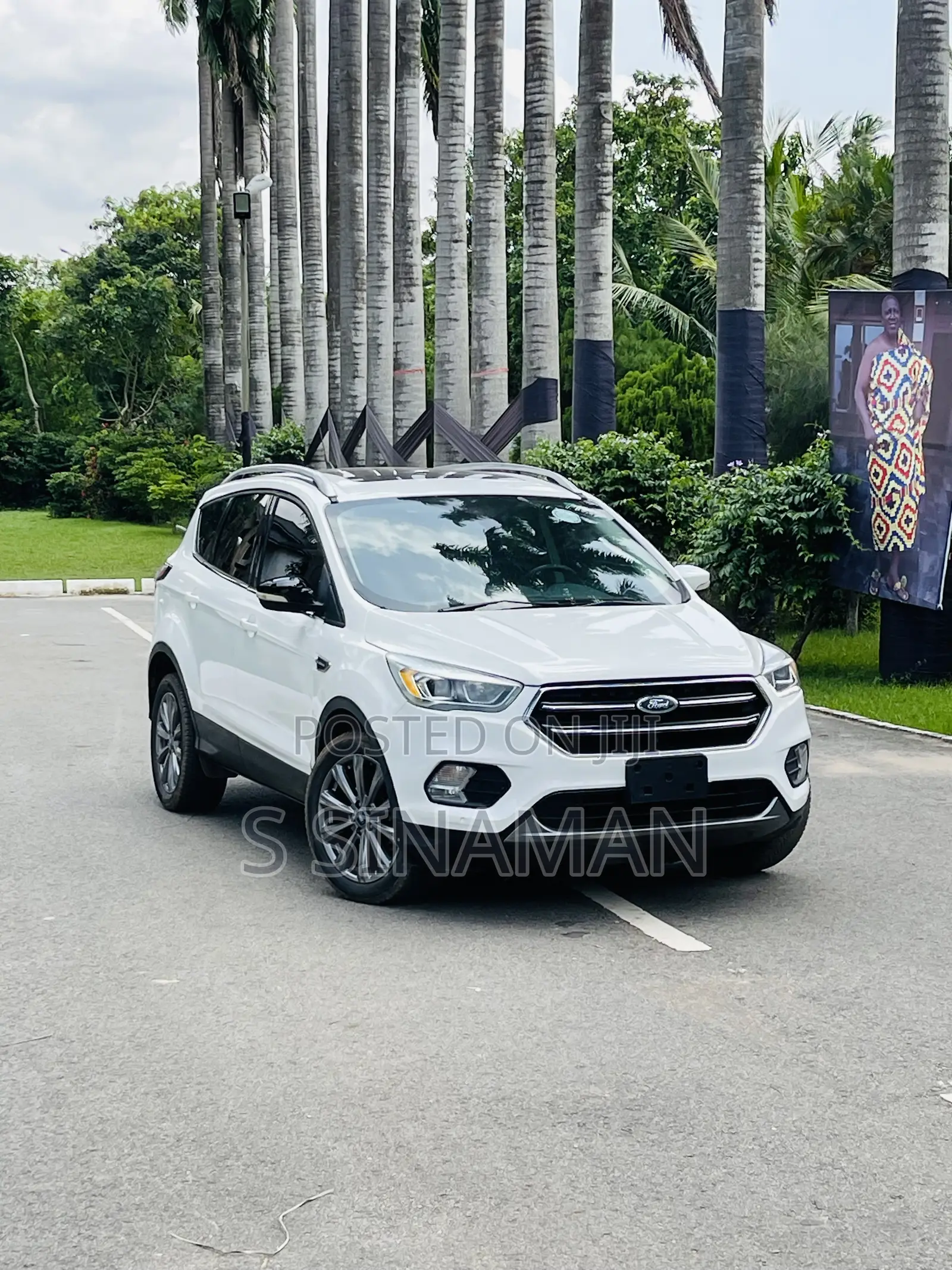Ford Escape Titanium 4x4 2018 White