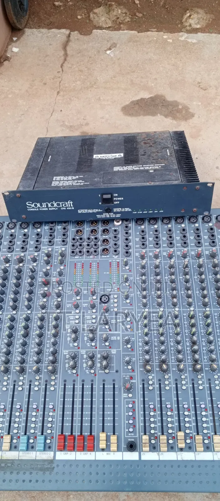 42 Channel Soundcraft Mixer
