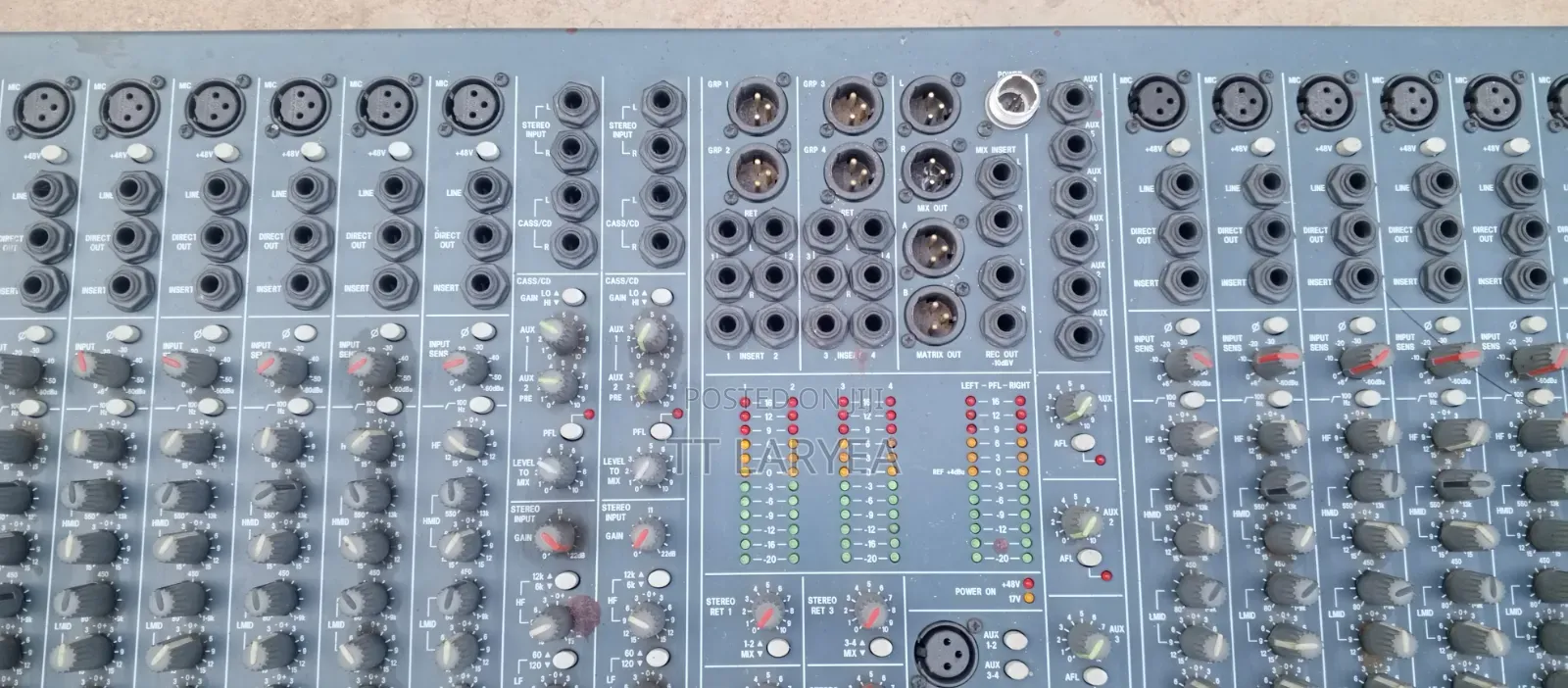 42 Channel Soundcraft Mixer