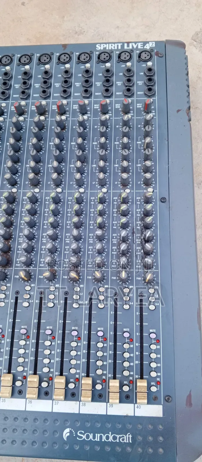 42 Channel Soundcraft Mixer