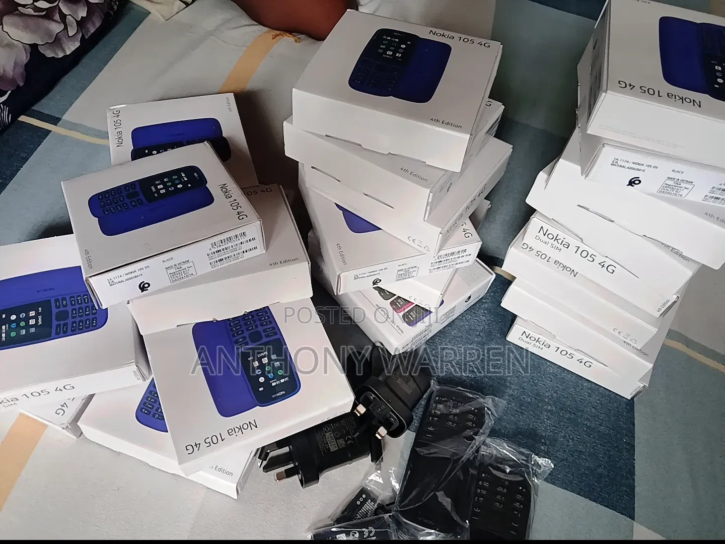 New Nokia 105 Black