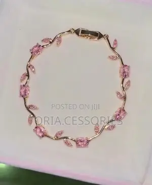 Floral Crystal Bracelet