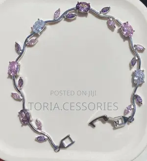 Floral Crystal Bracelet