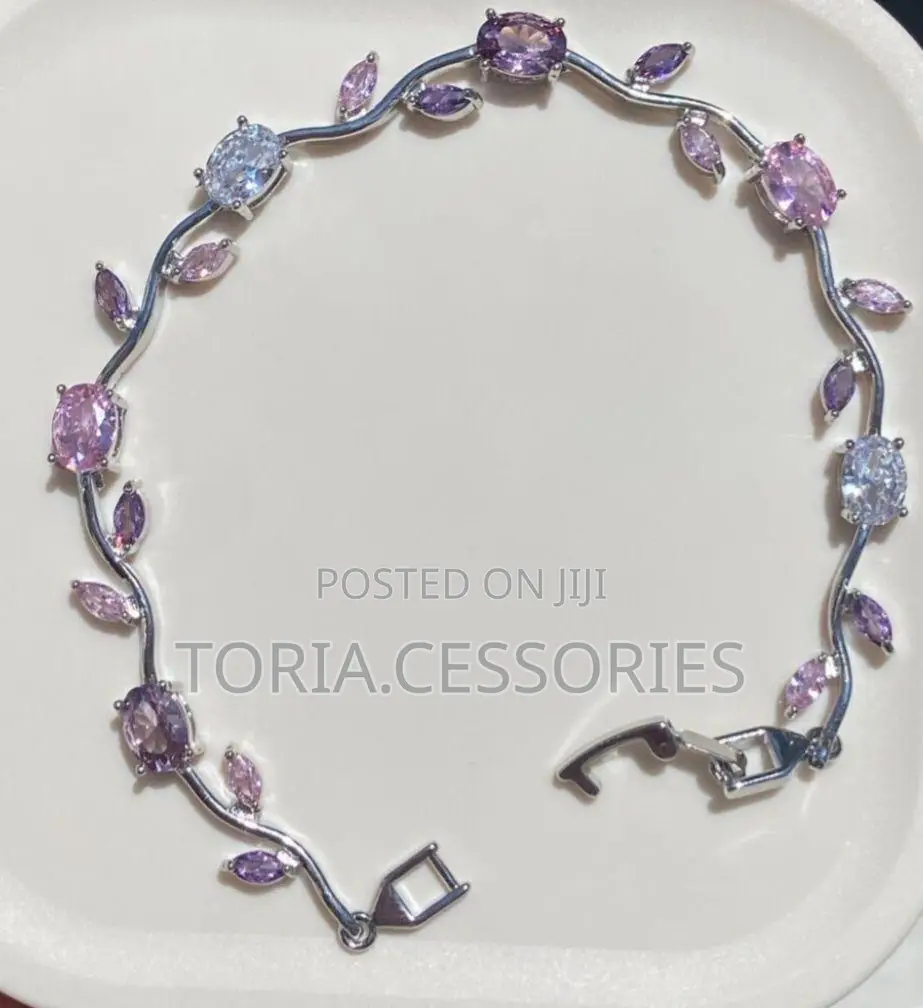 Floral Crystal Bracelet