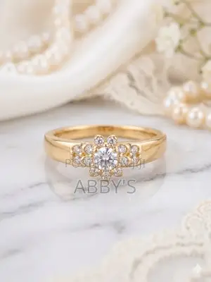 High Quality No Fade Zirconia Promise/Engagement Ring