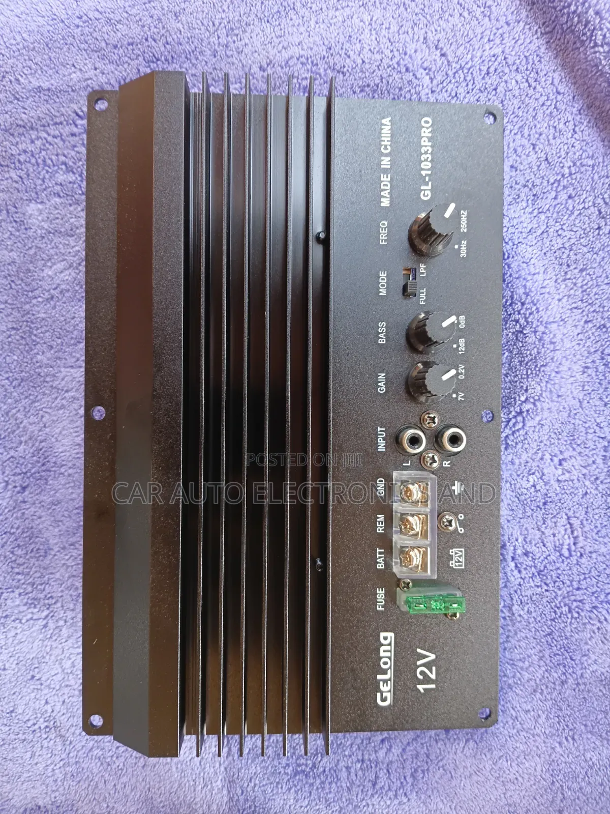 1pcs 12v Trapezoidal Box Subwoofer Power Amplifier Board 10 Inch