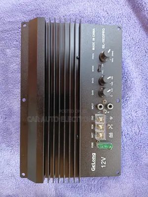 1pcs 12v Trapezoidal Box Subwoofer Power Amplifier Board 10 Inch