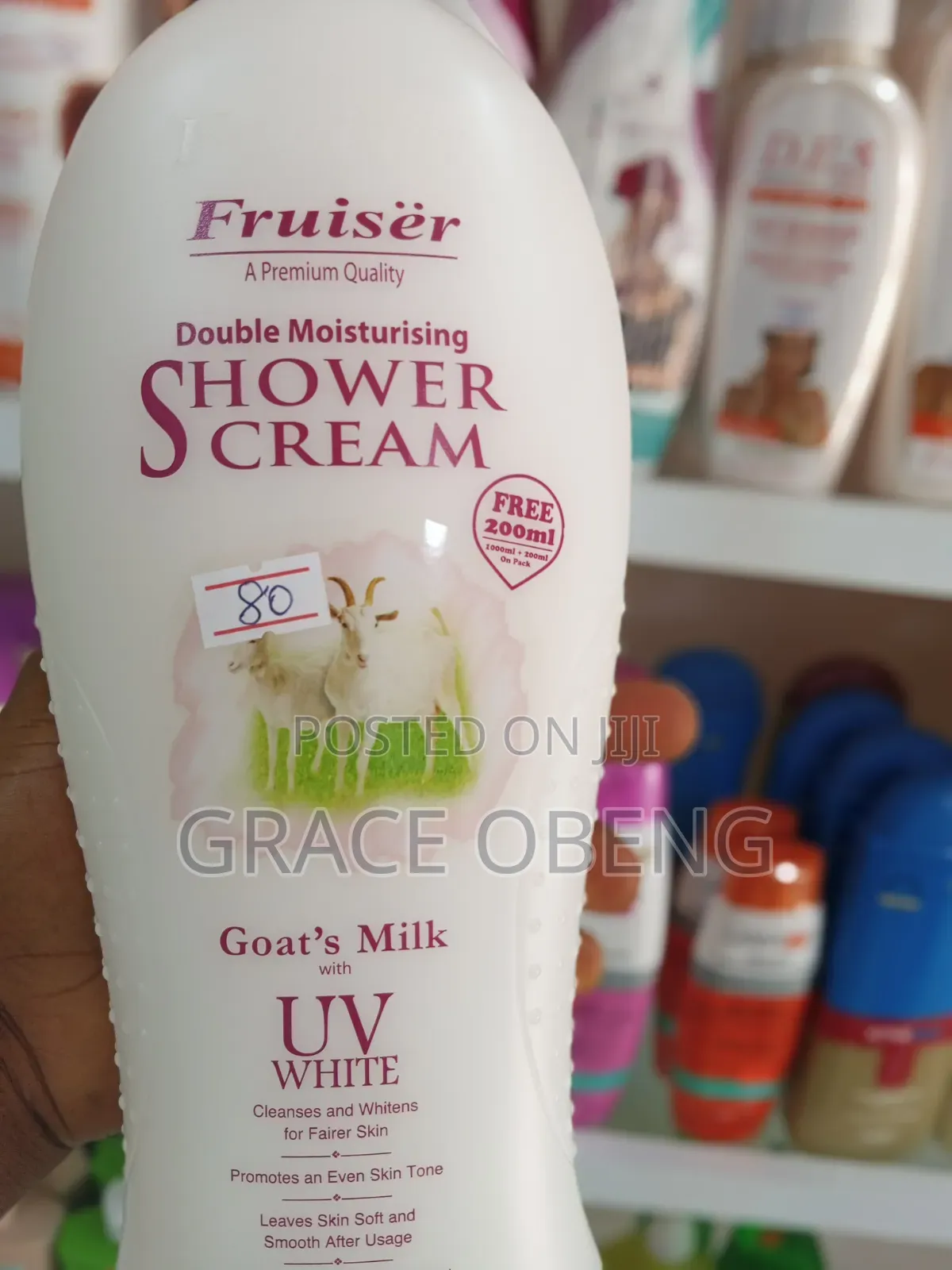 Fruiser Double Moisturising Shower Cream