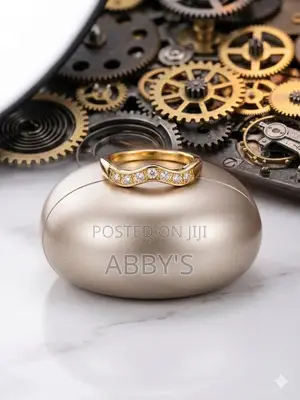 Gold Plated Non Fading Stainless Steel Ring
