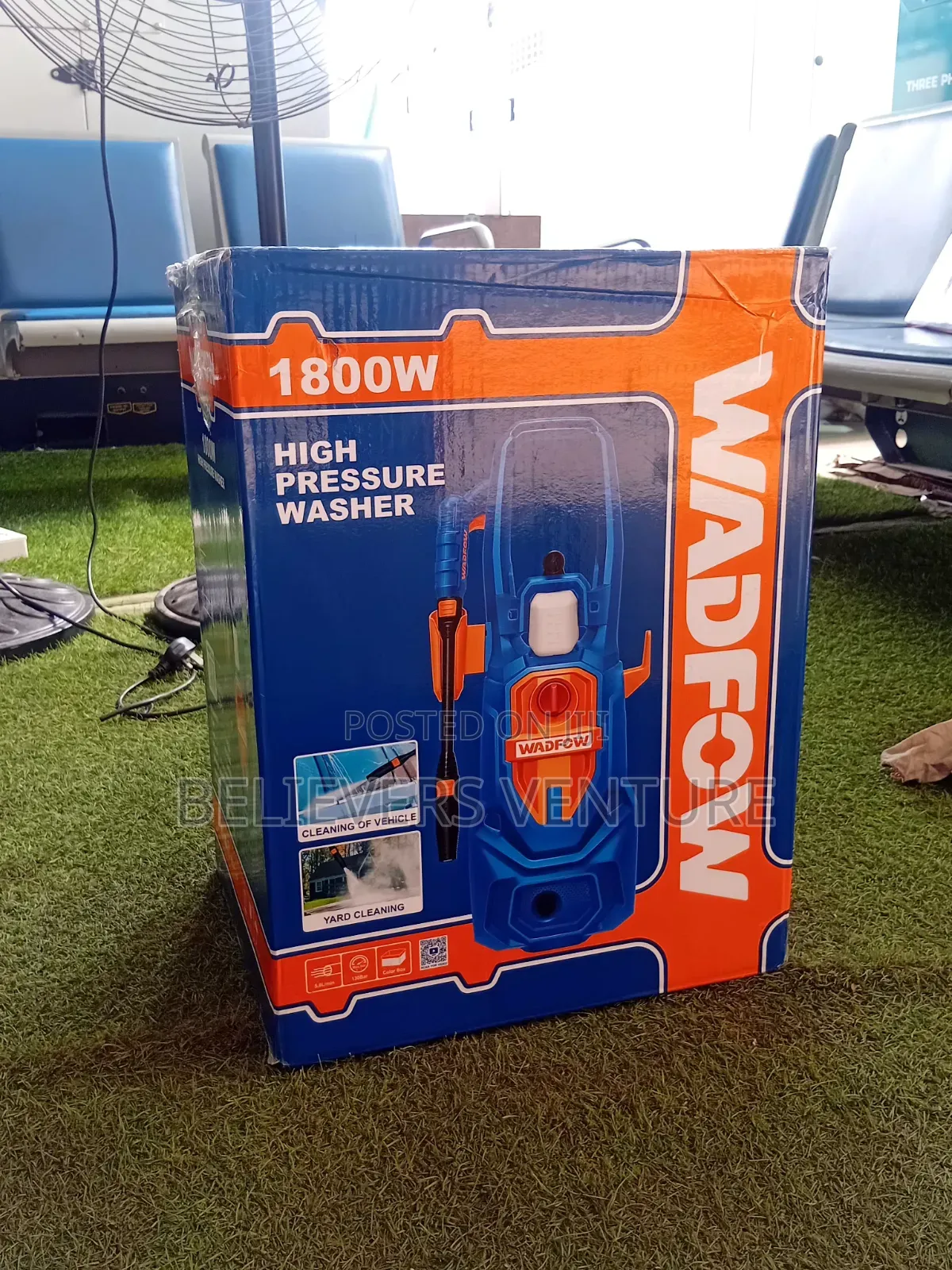 1800w Wadfow Power Washer – Fast Efficient Dirt Removal