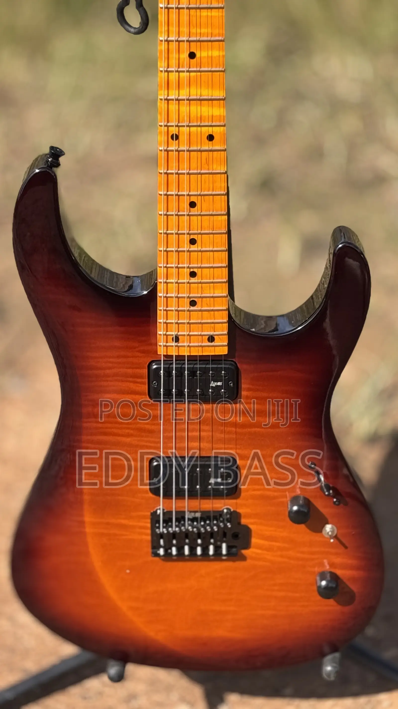 Brand New Luxars Sg37 Max S Electric Guitar in Honeyburst