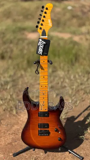 Brand New Luxars Sg37 Max S Electric Guitar in Honeyburst